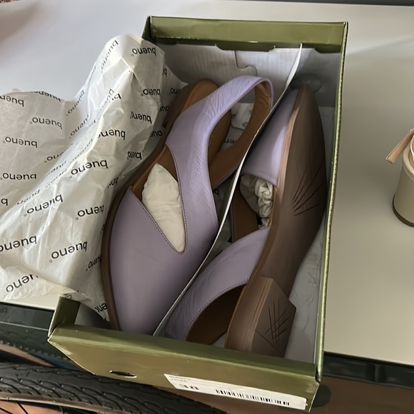Brand new in box Bueno Bianca lilac. Size 38 - Picture 4 of 5
